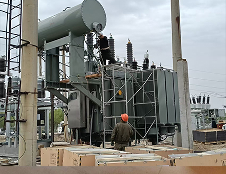 Uzbekistan 25MVA 110kV Power Transformer Project