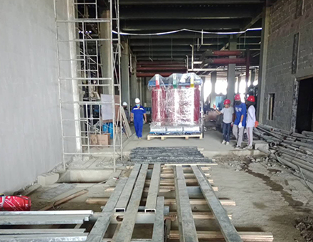 Philippines Aixue 2500kVA 34.5kV Dry-type Transformer Project