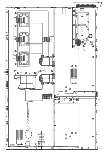 Indoor AC High Voltage Metal-Clad Withdrawable Switchgear